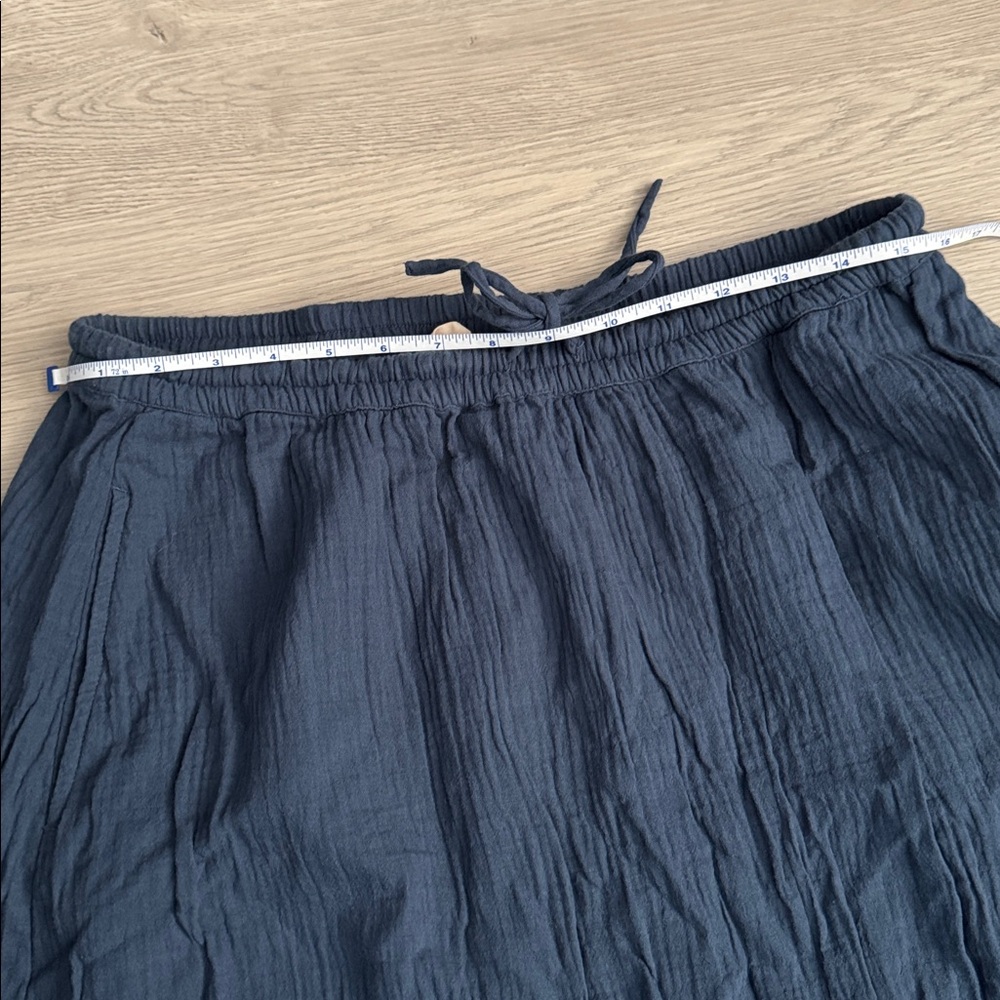 Pact- French Navy Maxi Skirt, New Without Tags. - Picture 8 of 10